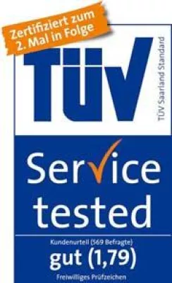 Hanseatic Bank erhält erneut TÜV-Siegel für Kundenservice Bild: Hanseatic Bank erhält erneut TÜV-Siegel für Kundenservice