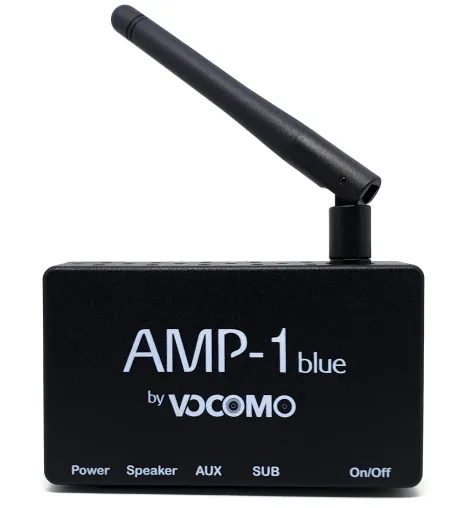 Bild: NEUHEIT: Der AMP-1 blue True-Wireless-Stereo Verstärker - macht aus jedem Lautsprecher eine HiFi-Bluetooth Box