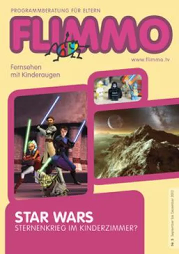 FLIMMO-Ausgabe 3/2012: Star Wars - Sternenkrieg im Kinderzimmer? Bild: FLIMMO-Ausgabe 3/2012: Star Wars - Sternenkrieg im Kinderzimmer?
