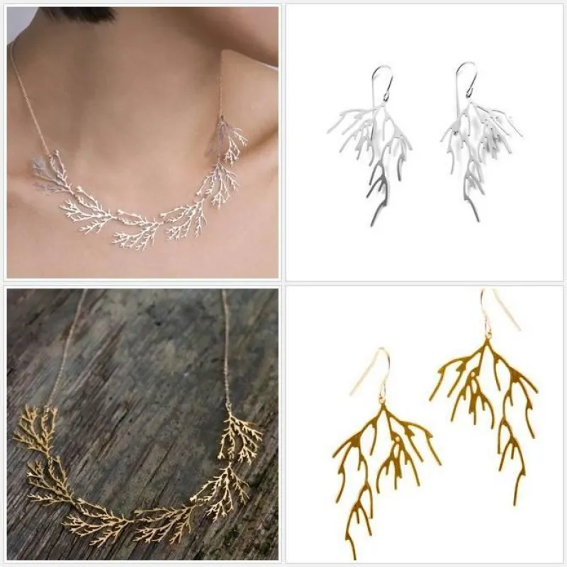 Der filigrane Schmuck erinnert an Algen.