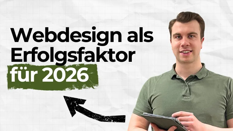 Bild: Modernes Webdesign wird zum zentralen Erfolgsfaktor in 2026
