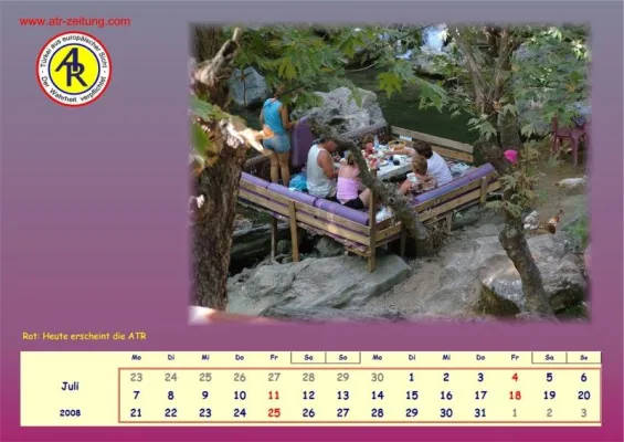 Bild: ATR – Kalenderblätter „Türkei“ sorgen für Urlaubsstimmung