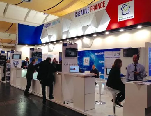 Bild: Internationaler Start der French Fab-Initiative in Hannover