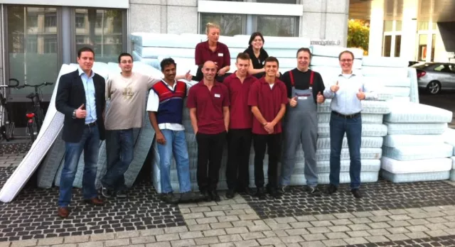 Wöhrdersee Hotel Mercure Nürnberg City bereit für Prinzessin auf der Erbse Bild: Wöhrdersee Hotel Mercure Nürnberg City bereit für Prinzessin auf der Erbse