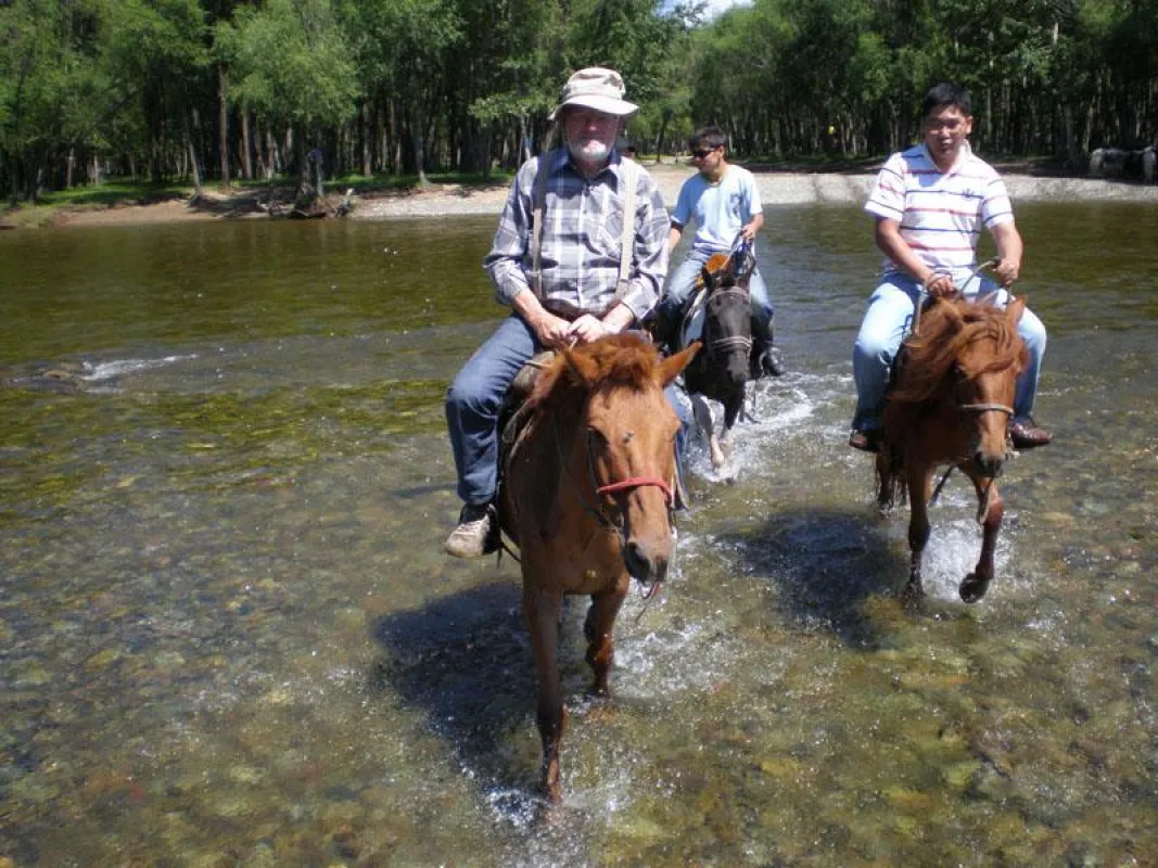 Pferdtourismus erfreut sich großer Beliebtheit in der Mongolei.
