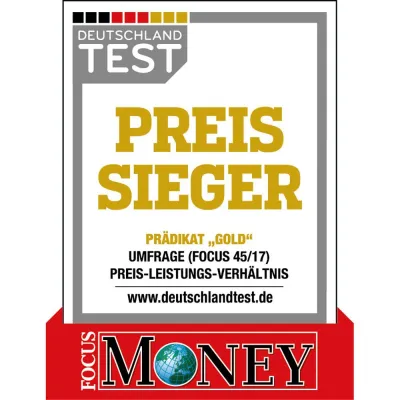 Bild: FingerHaus wurde bei der Studie »Preissieger 2017« mit dem Prädikat „Gold“ ausgezeichnet.