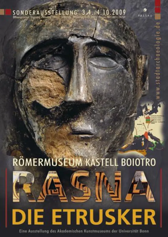 Sonderausstellungsplakat der Stadtarchäologie Passau