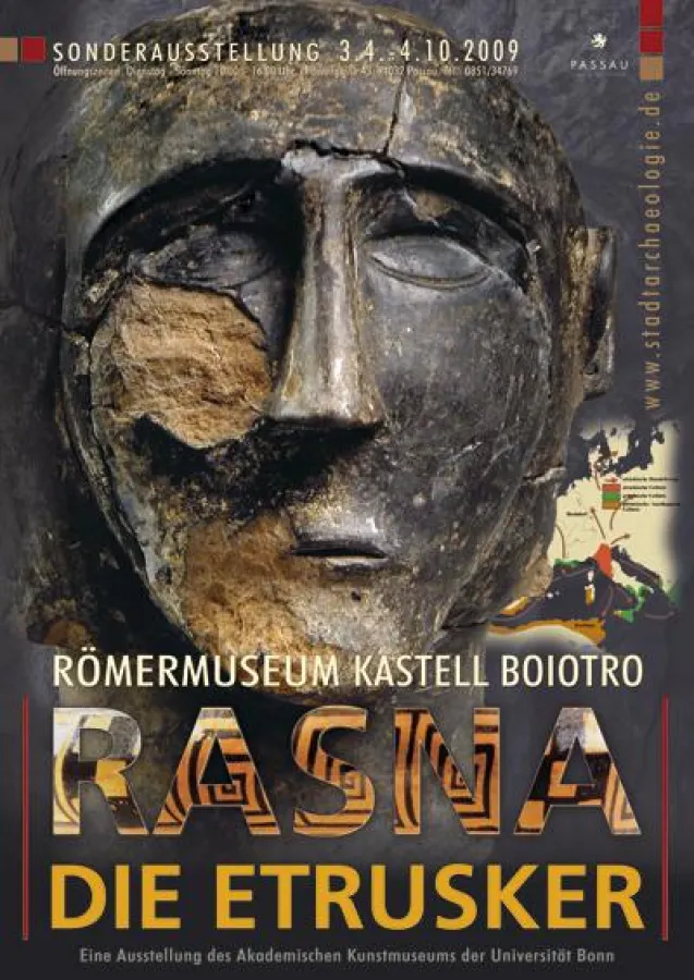 Sonderausstellungsplakat der Stadtarchäologie Passau