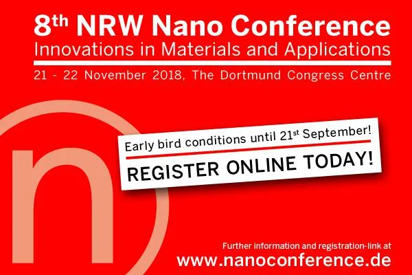 Bild: Die 8. NRW Nano-Konferenz heißt Sie willkommen!
