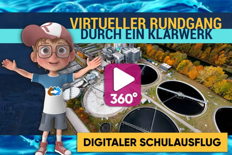 Bild: Immersives Lernen: Virtueller Schulausflug in ein Klärwerk