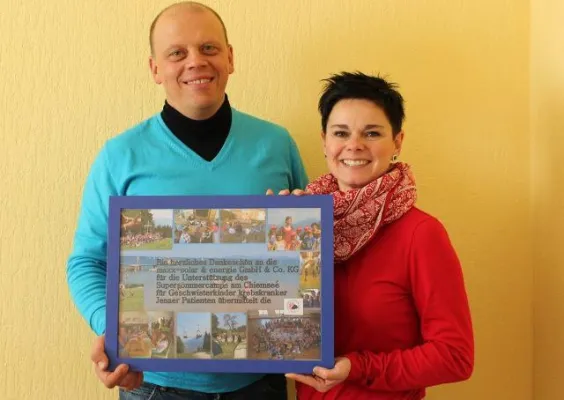 Bild: Aus Geld mach Zeit – Unternehmerehepaar aus Waltershausen hilft, statt zu schenken