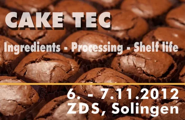 Bild: Neu in 2012: CAKE TEC - der Fachkongress rund um die industrielle Kuchenherstellung