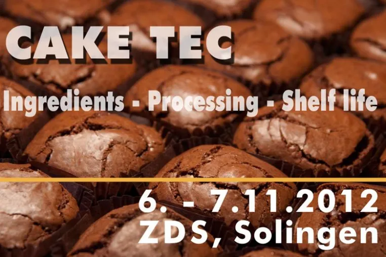 Bild: Neu in 2012: CAKE TEC - der Fachkongress rund um die industrielle Kuchenherstellung