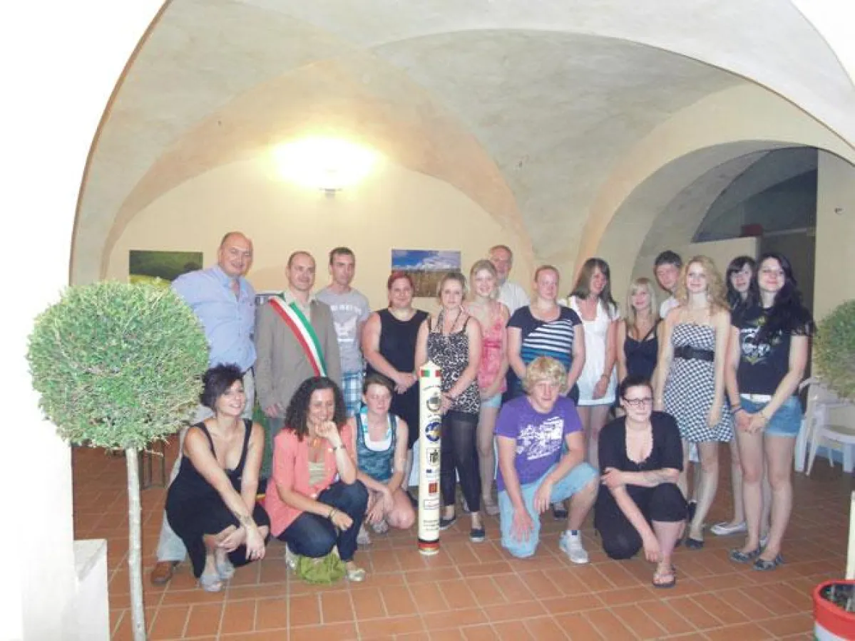 Unsere Auszubildenden bei der Fa. Graziani in Italien