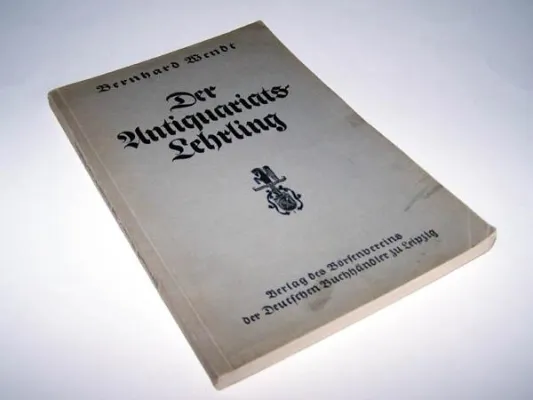 Bild: Der Antiquariatslehrling - Eine Einweisung in die buchhändlerische Arbeit