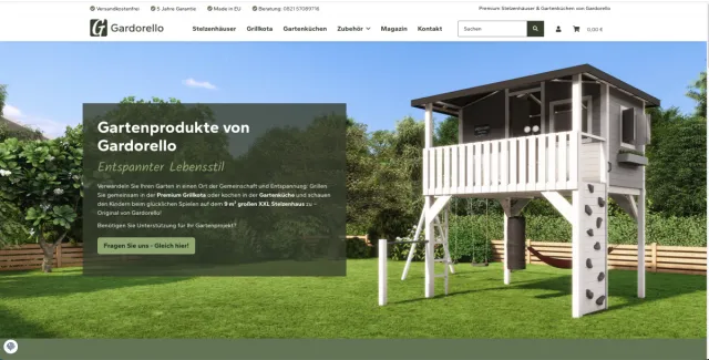 Bild: Gardorello schafft Klarheit zum Thema Spielturm-Alter