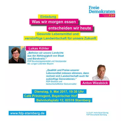 Bild: Was wir morgen essen, entscheiden wir heute