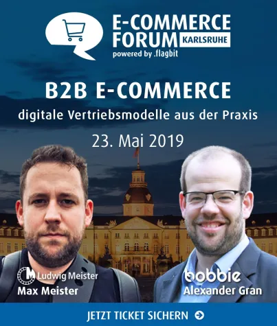 Bild: Flagbit E-Commerce Forum – Thema „B2B E-Commerce – digitale Vertriebsmodelle aus der Praxis“