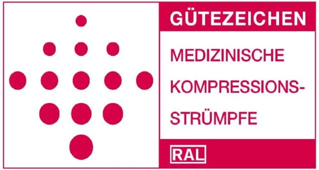 Bild: RAL-Gütezeichen für Armstrümpfe jetzt auch in Englisch