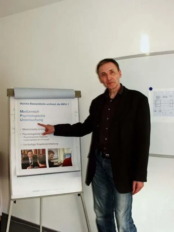 Dipl.-Psych. Ulrich Veltgens, Geschäftsführer des Instituts für medizinisch-psychologische Unternehmensleistungen und Schulungen