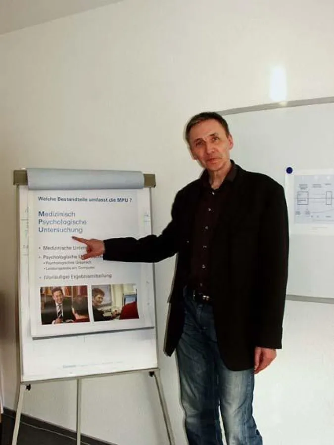 Dipl.-Psych. Ulrich Veltgens, Geschäftsführer des Instituts für medizinisch-psychologische Unternehmensleistungen und Schulungen