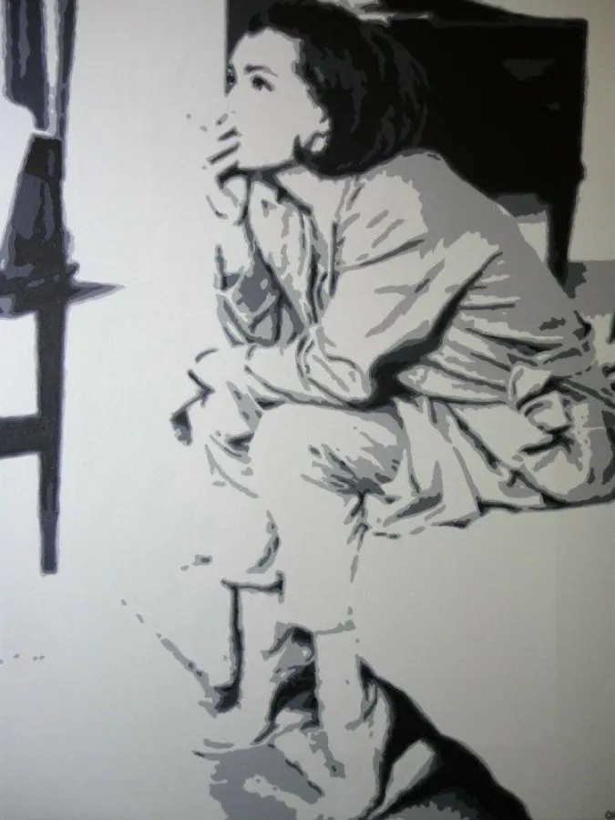 My private Romy Malerei von agii gosse