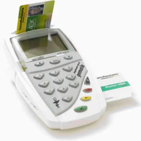 Gemalto präsentiert innovatives eHealth-Kartenterminal für den deutschen Gesundheitsmarkt Bild: Gemalto präsentiert innovatives eHealth-Kartenterminal für den deutschen Gesundheitsmarkt
