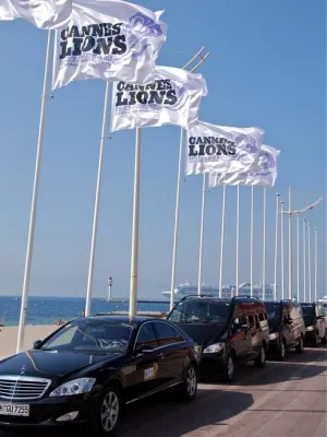 Hamburger fahren Werbe-VIPs: BDRIVEN ist Shuttle Provider beim Cannes Lions International Advertising Festival Bild: Hamburger fahren Werbe-VIPs: BDRIVEN ist Shuttle Provider beim Cannes Lions International Advertising Festival