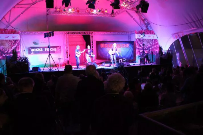 Bild: Dicke Fische auf der Gartenschau Sigmaringen 2013