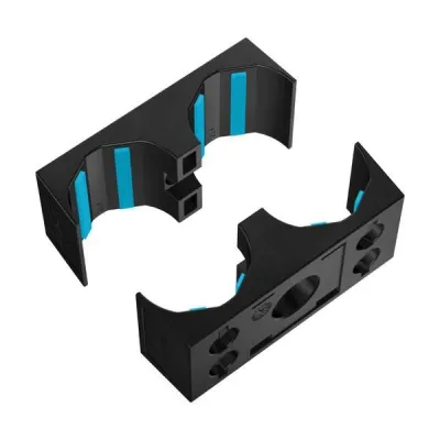 Bild: Stauff ACT Schelle auch in der Doppel-Baureihe erhältlich