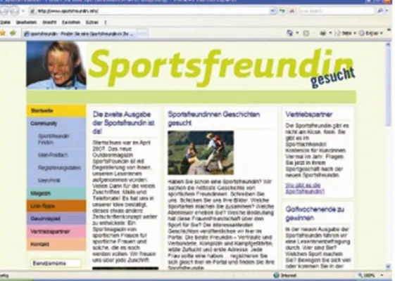 Bild: Auf Sportsfreundin.info können sich sportliche Frauen eine Sportsfreundin in ihrer Nähe suchen