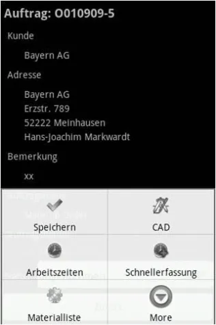 Bild: Servicemanagement mit Smartphone – neu auf der Android-Plattform – die ideale Lösung für Unternehmen