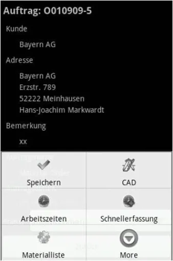 Bild: Servicemanagement mit Smartphone – neu auf der Android-Plattform – die ideale Lösung für Unternehmen
