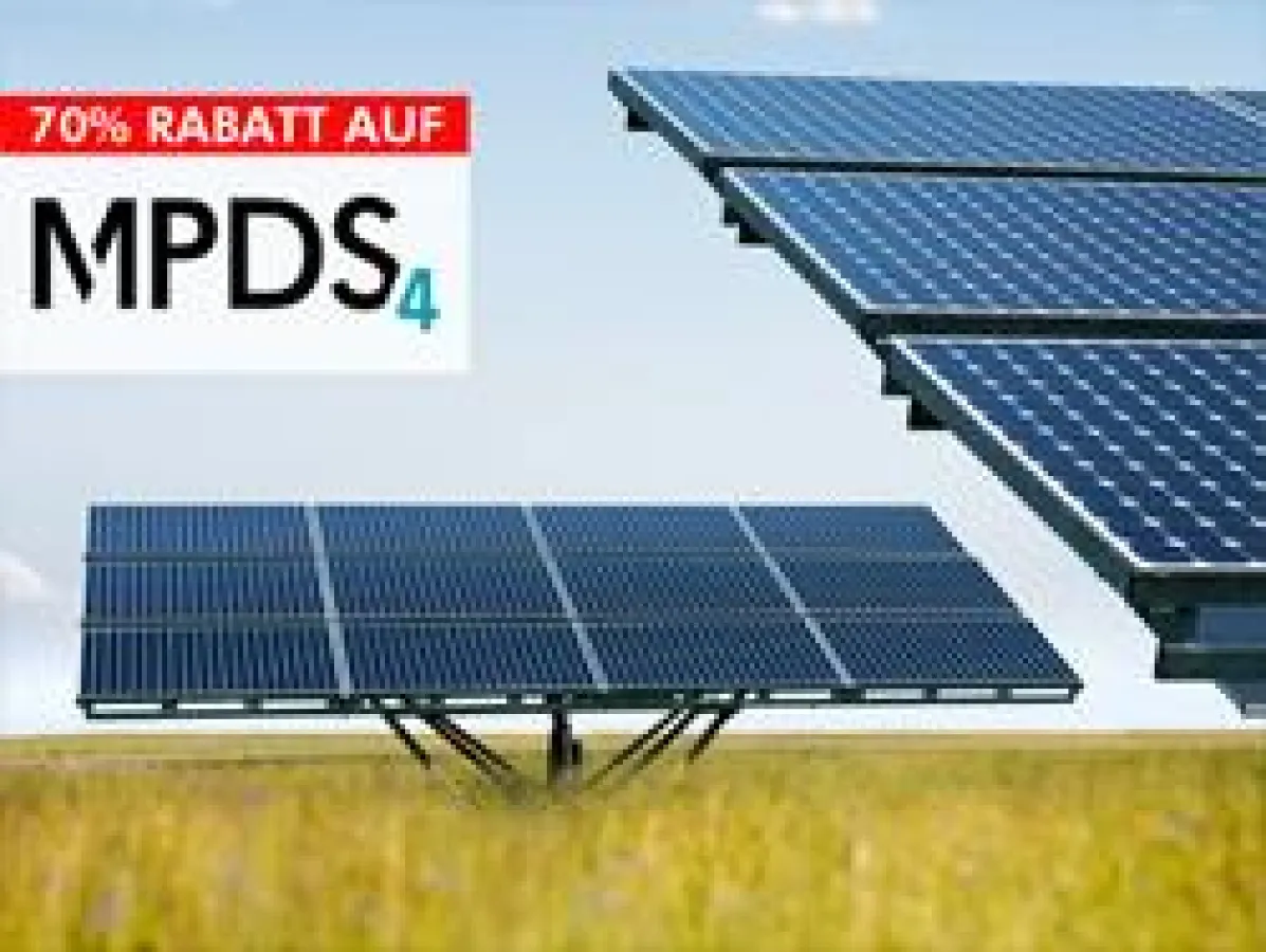 Erneuerbare Energien: 70% Rabatt auf MPDS4