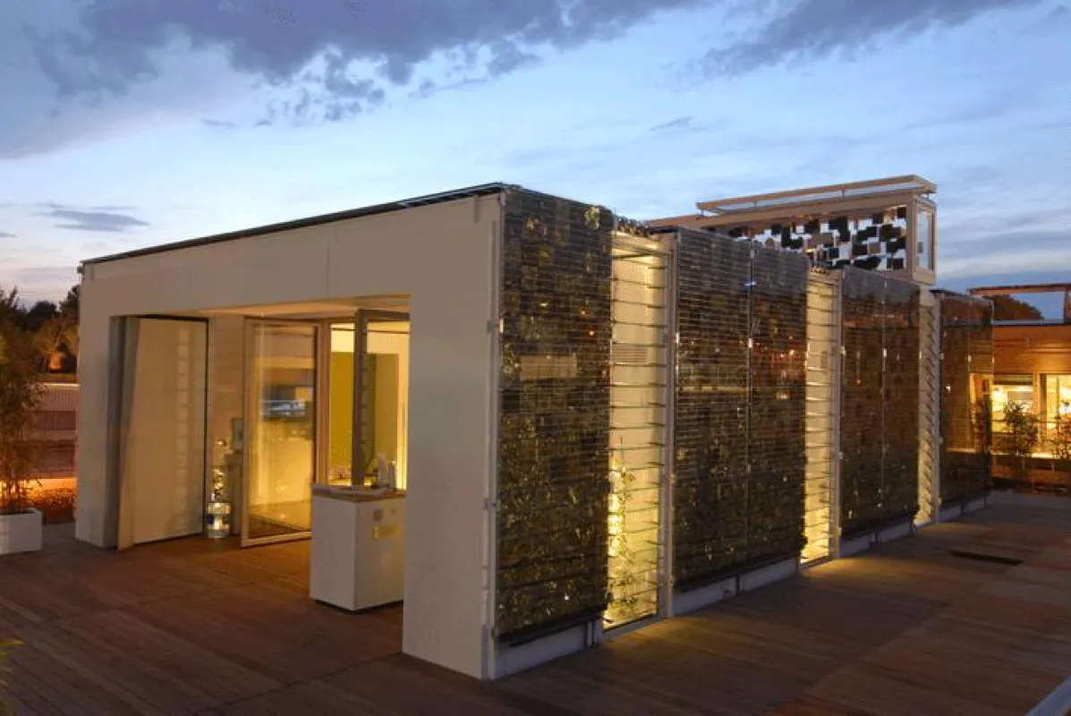 Das Gebäude der Zukunft vereint Wohnkomfort mit Energie und Architektur. @ertex-solar