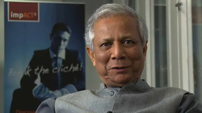 Bild: tiva.tv trifft Friedensnobelpreisträger Prof. Mohammad Yunus