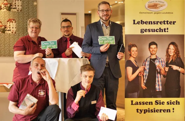 Bild: 600 x Life Lolli: AccorHotels der Metropolregion Nürnberg gewinnen Stammzellenspender