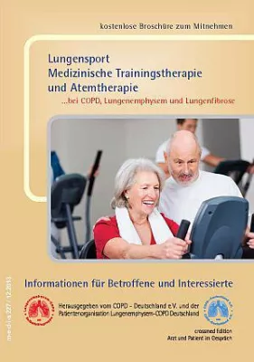 Bild: Lungensport, Medizinische Trainingstherapie und Atemtherapie bei COPD, Lungenemphysem und Lungenfibrose