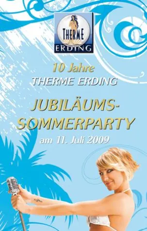 Bild: Die Sommerparty des Jahres in der THERME ERDING mit Superstar Kate Ryan