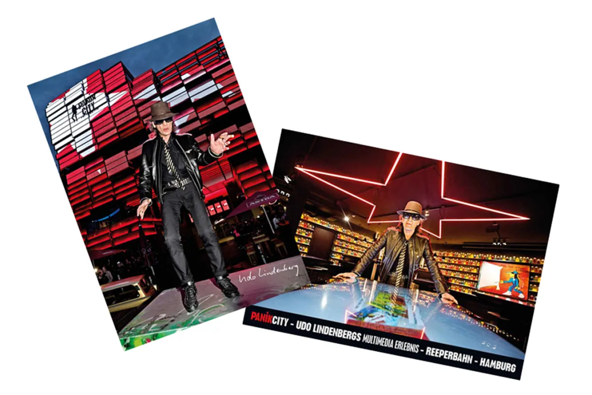 Udo Lindenberg Poster in der Panik City (© Tine Acke/ Panik City)