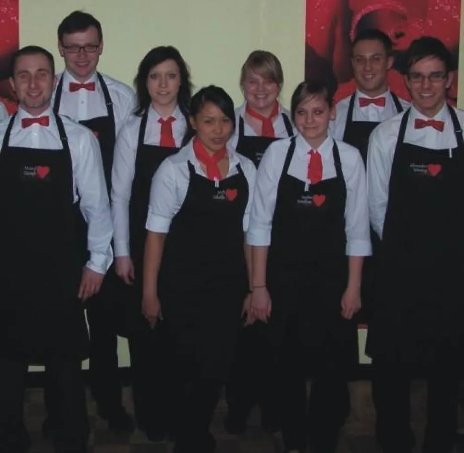 Die Stars des Abends - unsere Auszubildenden