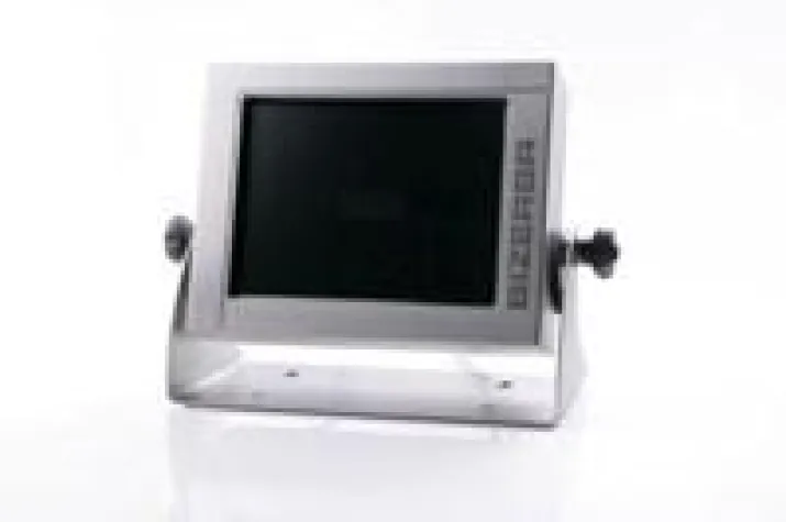 Die Waage hinter Panzerglas Bild: Die Waage hinter Panzerglas