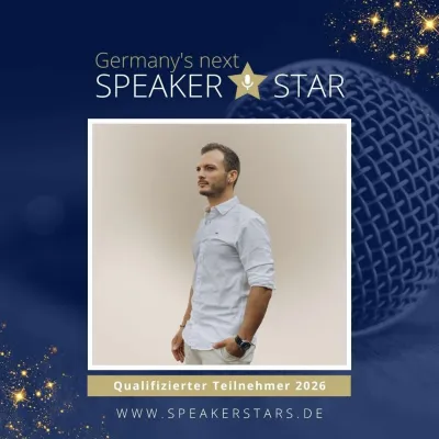 Bild: Unternehmer aus der Region Karlsruhe kämpft bei Germany's Next Speaker Star um den Einzug in die TOP 20