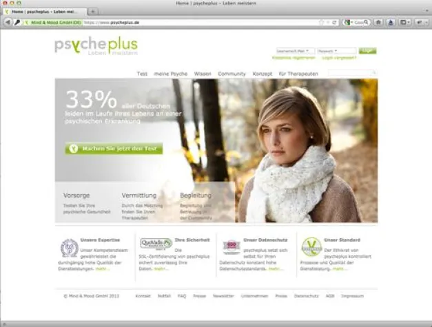Bild: Neues Psychologie-Portal auf Basis von Drupal