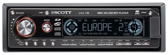 SCOTT XPC 1G: MP3-Stick und Autoradio in einem Bild: SCOTT XPC 1G: MP3-Stick und Autoradio in einem
