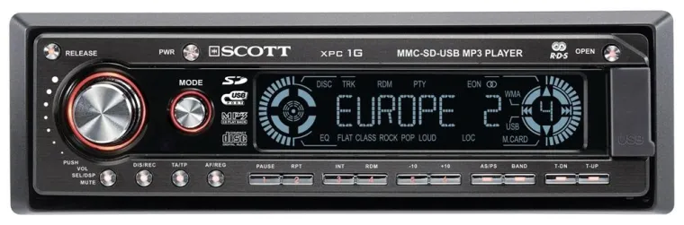 Bild: SCOTT XPC 1G: MP3-Stick und Autoradio in einem