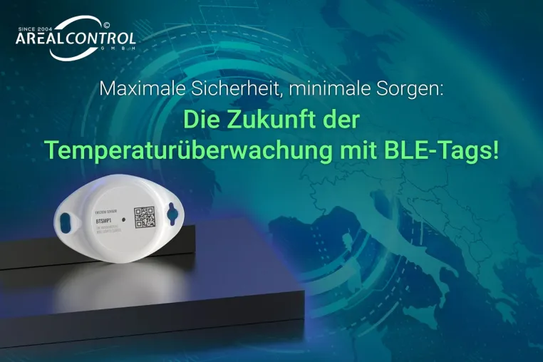 Fortschrittliche Temperaturüberwachung für temperaturgeführte Transporte mit BLE-Tags von Arealcontrol Bild: Fortschrittliche Temperaturüberwachung für temperaturgeführte Transporte mit BLE-Tags von Arealcontrol