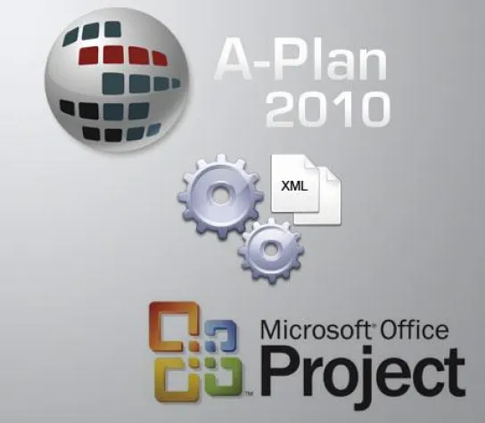 Bild: PM Software A-Plan mit verbesserter MS Project-Schnittstelle