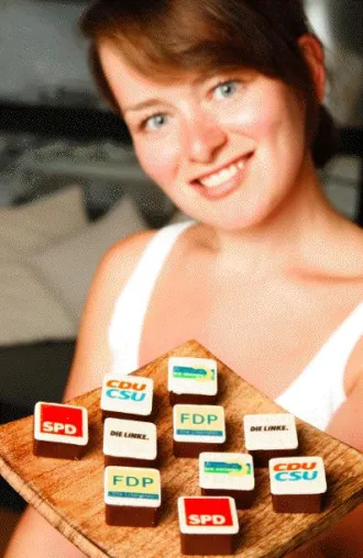 Bild: Süßeste Bundestagswahlumfrage Deutschlands startet in Düsseldorf