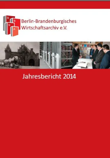 Bild: BBWA veröffentlicht Jahresbericht 2014